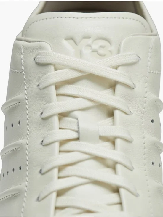 ADIDAS Y-3 SUPERSTAR YOHJI YAMAMOTO LEATHER SNEAKERS SIZE 8 - Picture 7 of 13